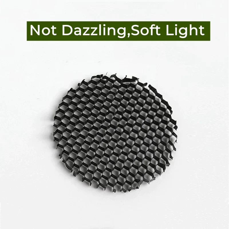 DecorBites™ Aluminum Honeycomb Downlight Grill for Spot Lighting Fixture