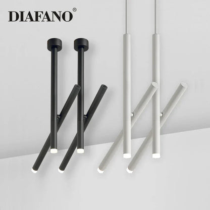 DecorBites™ LED Pendant Light 10W Surface Mounted COB Adjustable Ceiling Lamp for Living Room