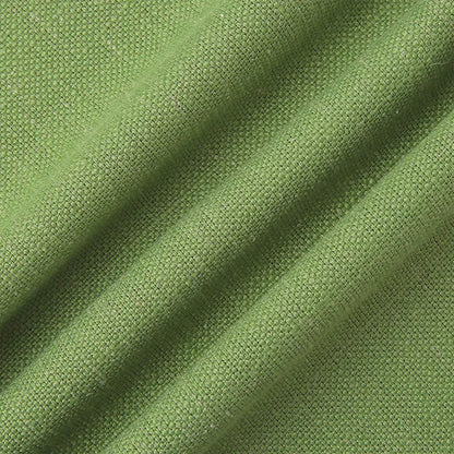 DecorBites™ Hemp Rope Edging Lotus Leaf Hug Pillowcase - Medium Cotton Linen Cushion Cover