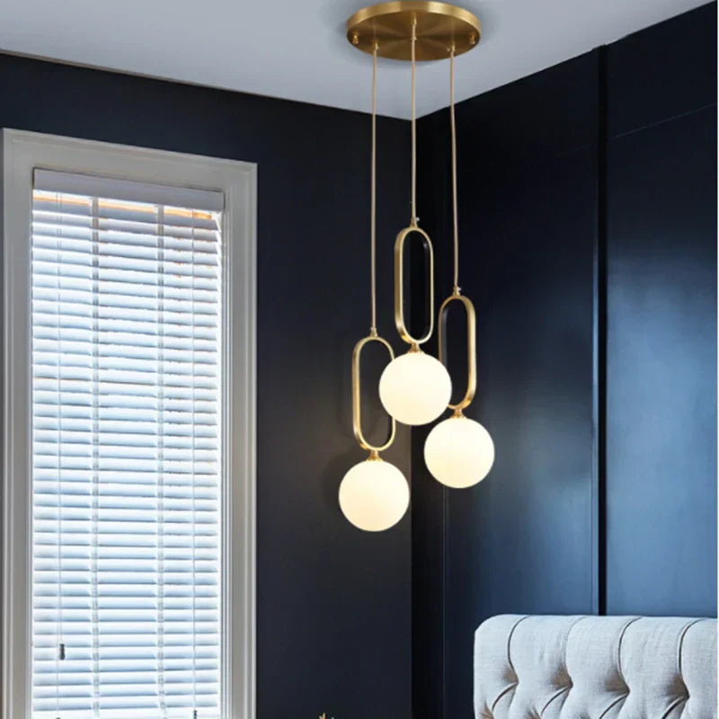™ LED Ball Pendant Light for Modern Luxury Decor in Bedroom, Kitchen, Office, and More