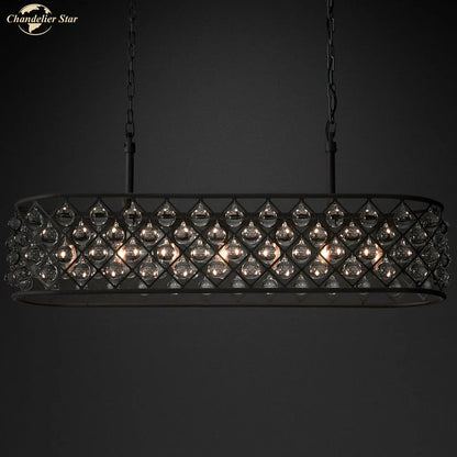 DecorBites™ Glass Drop Chandelier Pendant Lights for Living Dining Room