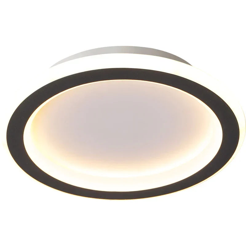 DecorBites™ Black Led Ceiling Light for Home Entryway - Modern Balcony Indoor Lamp