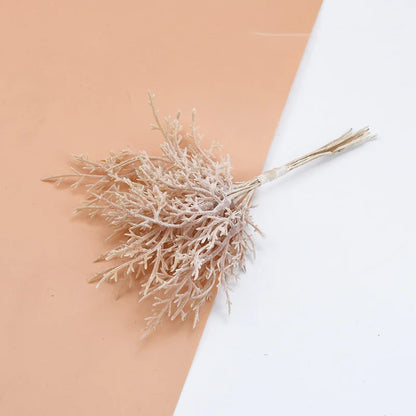 DecorBites™ 10pcs Artificial Plants: Perfect for Home Decor, Wedding, and DIY Gifts