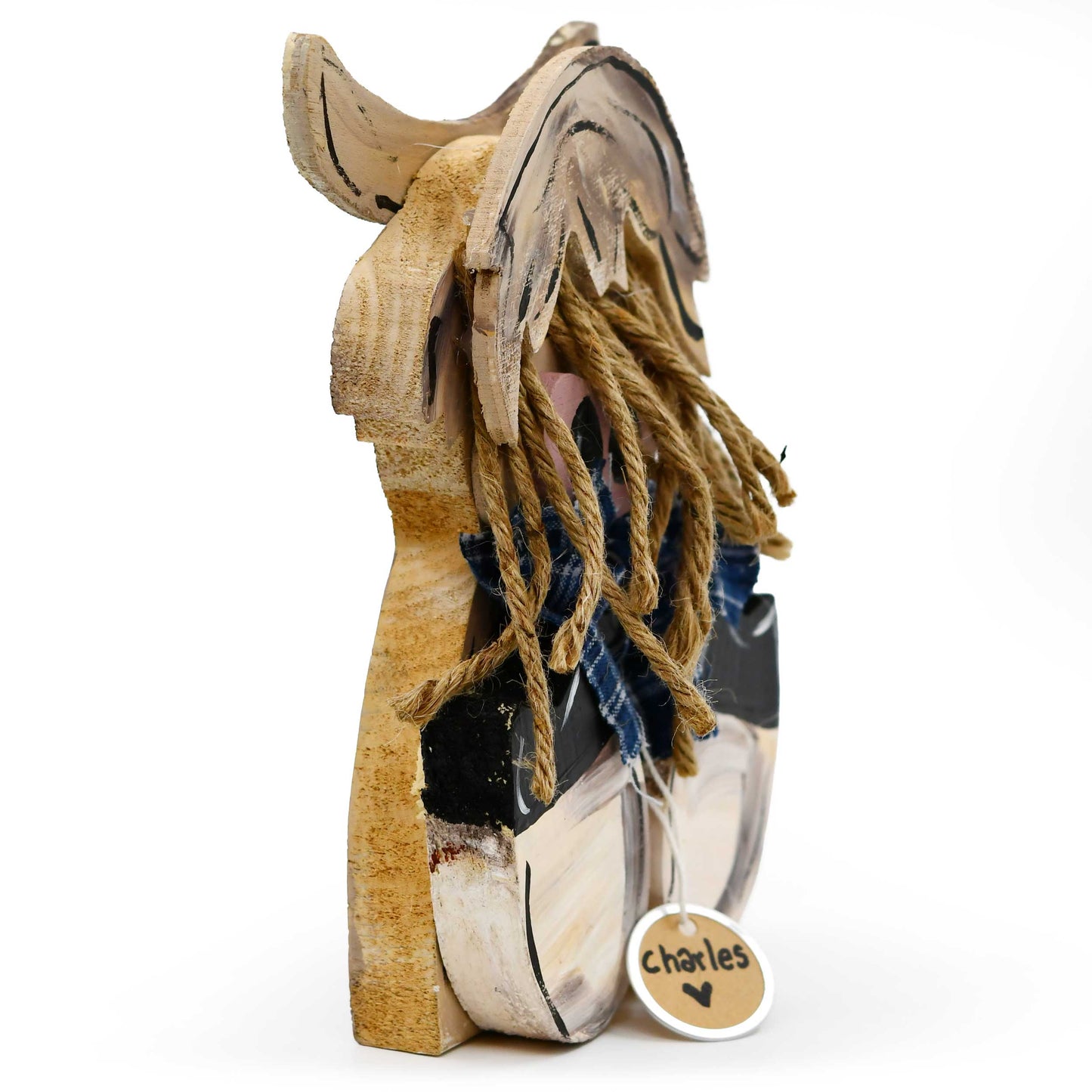 West Highland Cow Rustic Wooden Decoration | 5.5" x 7" | Multiple Designs | The Painted Attic