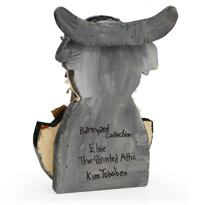 West Highland Cow Rustic Wooden Decoration | 5.5" x 7" | Multiple Designs | The Painted Attic