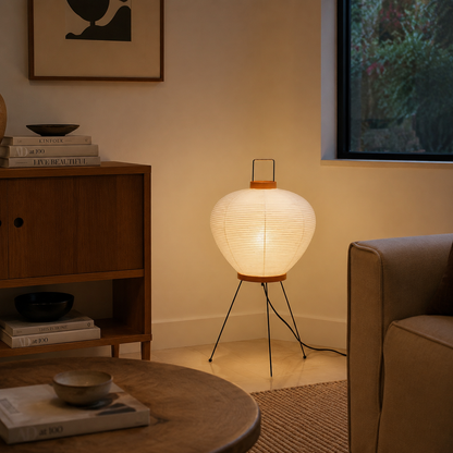 Piper Minimalist Paper Table Lamp