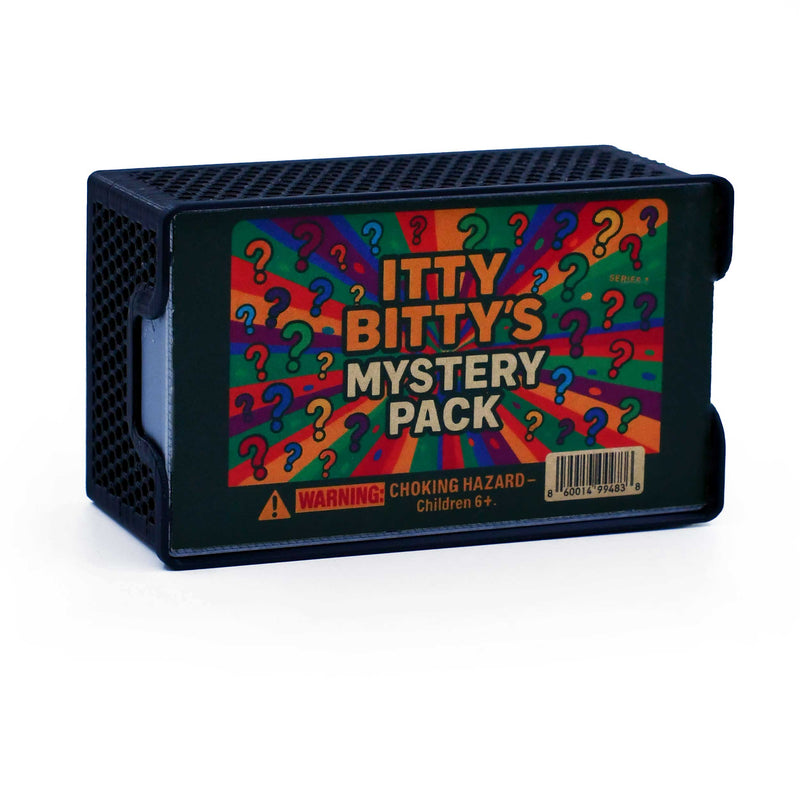 Itty Bitty's Mystery Pack | Case of 10 3D Printed Random Itty Bitty Figurines | Black Sheep Products LLC