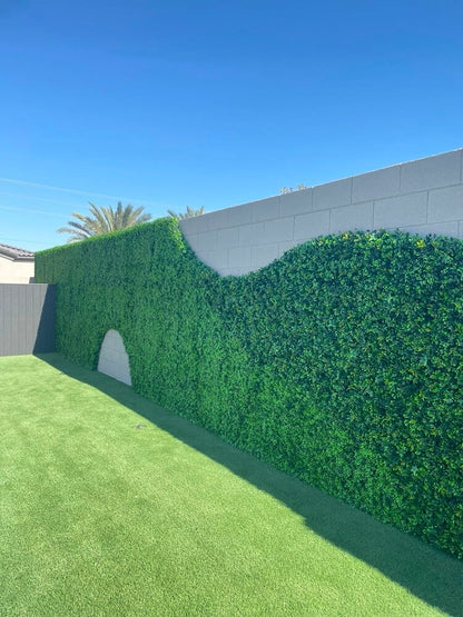 Spring Sensation Artificial Vertical Garden Green Wall Panel 40×40in 11 SQ FT – UV Resistant – Commercial Grade