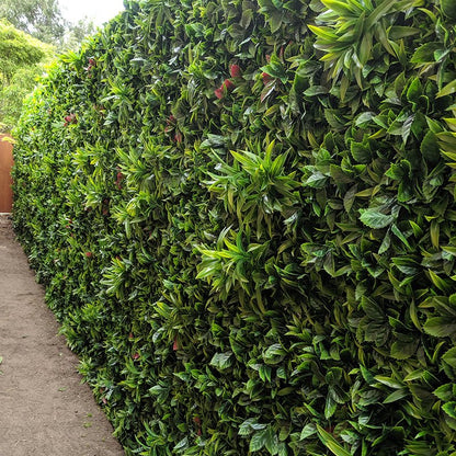 Green Meadows Artificial Vertical Garden Green Wall Panel 40×40in 11 SQ FT – UV Resistant – Commercial Grade