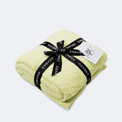 Luxe Rib Trim Blanket