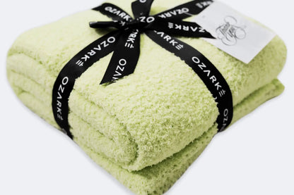 Luxe Rib Trim Blanket
