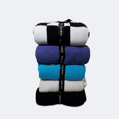 Luxe Rib Trim Blanket