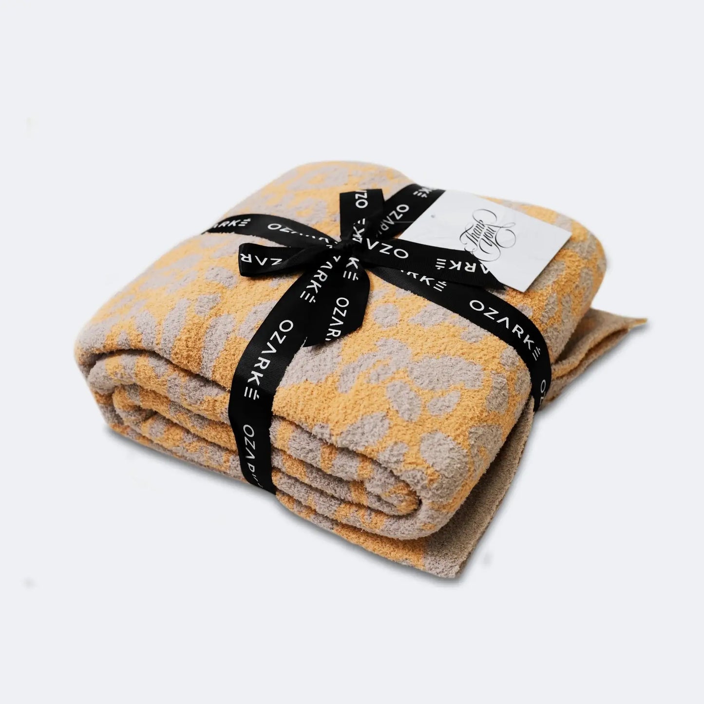 Luxe Animal Print Blanket