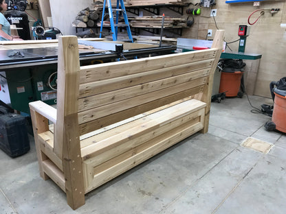 Garden Bench with Storage
