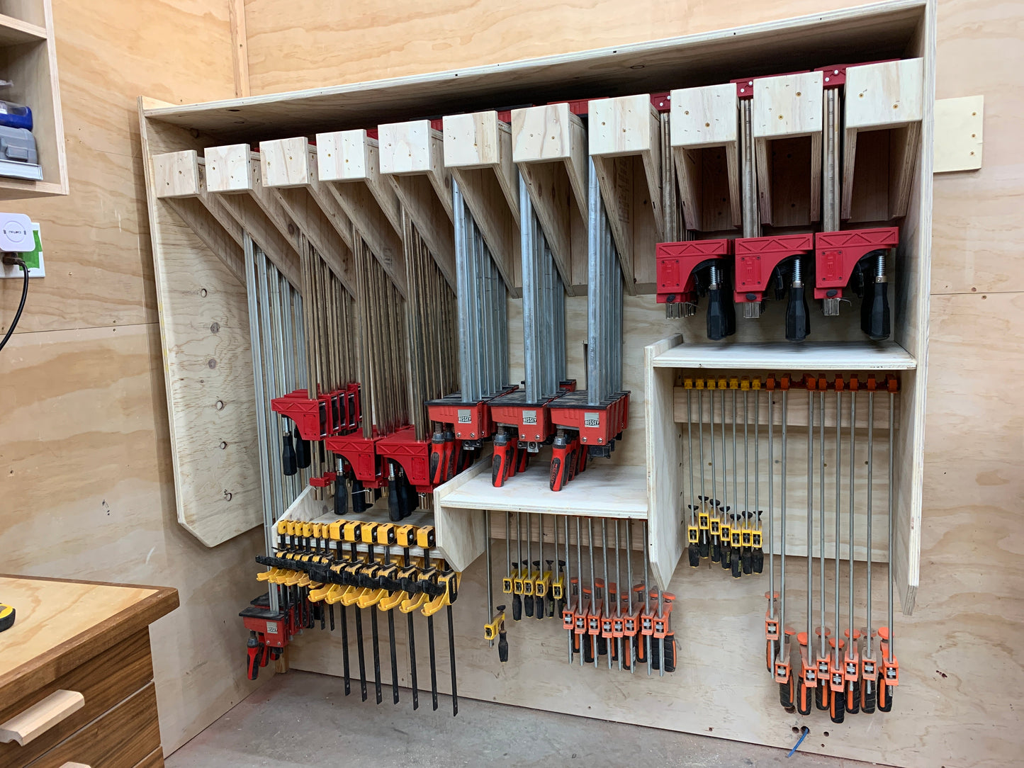 Plans for the Ultimate Clamp Rack