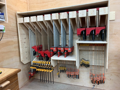 Plans for the Ultimate Clamp Rack