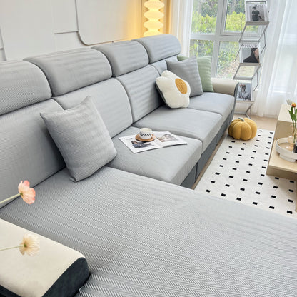Cooling Stretchy Replacement Couch Cushion Covers for Sectional, Individual Couch Seat Cushion Covers