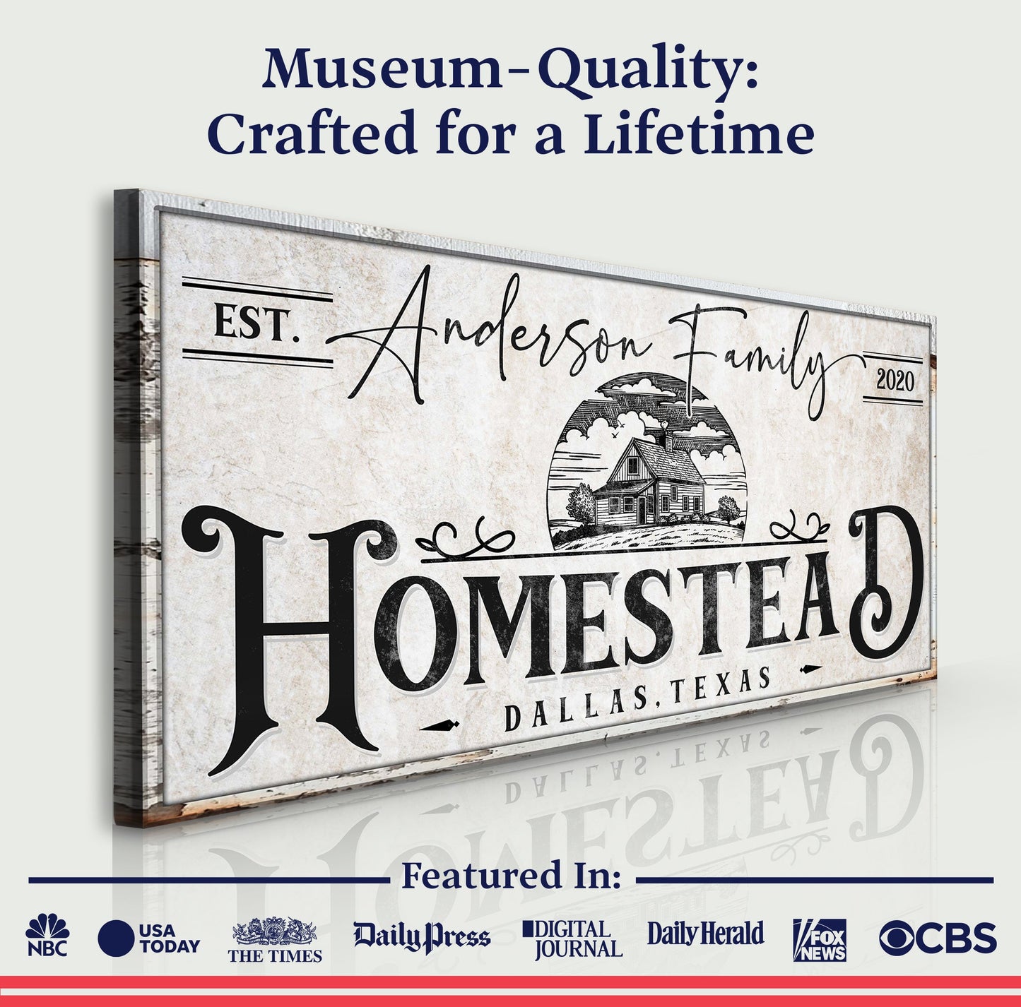 Homestead Sign XII