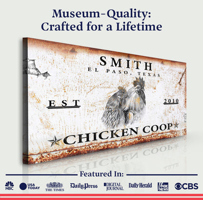 Chicken Coop Sign V