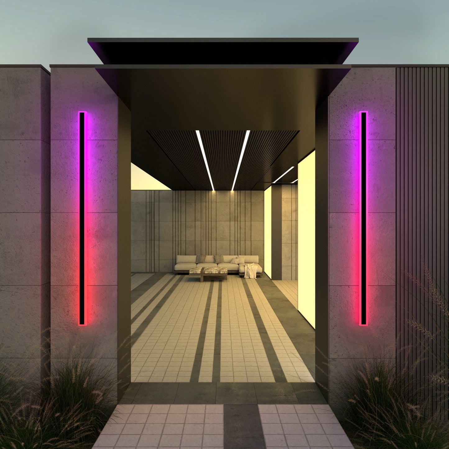 Immense RGB Wall Lamp
