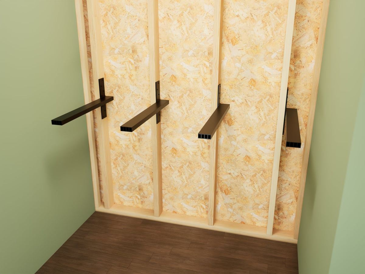 Industrial 1 inch Free Hanging Shelf Bracket®