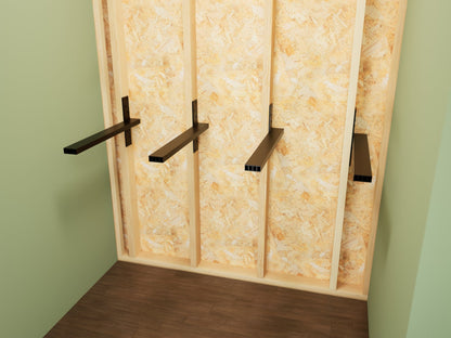 Industrial 1 inch Free Hanging Shelf Bracket®