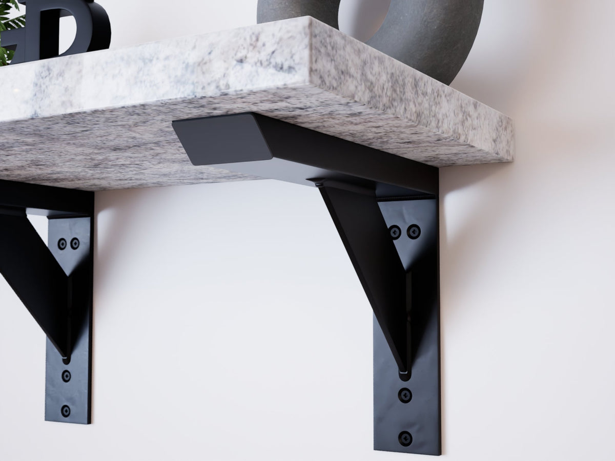 Industrial 1 inch Large Shelf Bracket®
