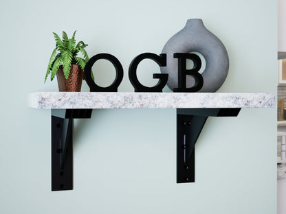 Industrial 1 inch Large Shelf Bracket®