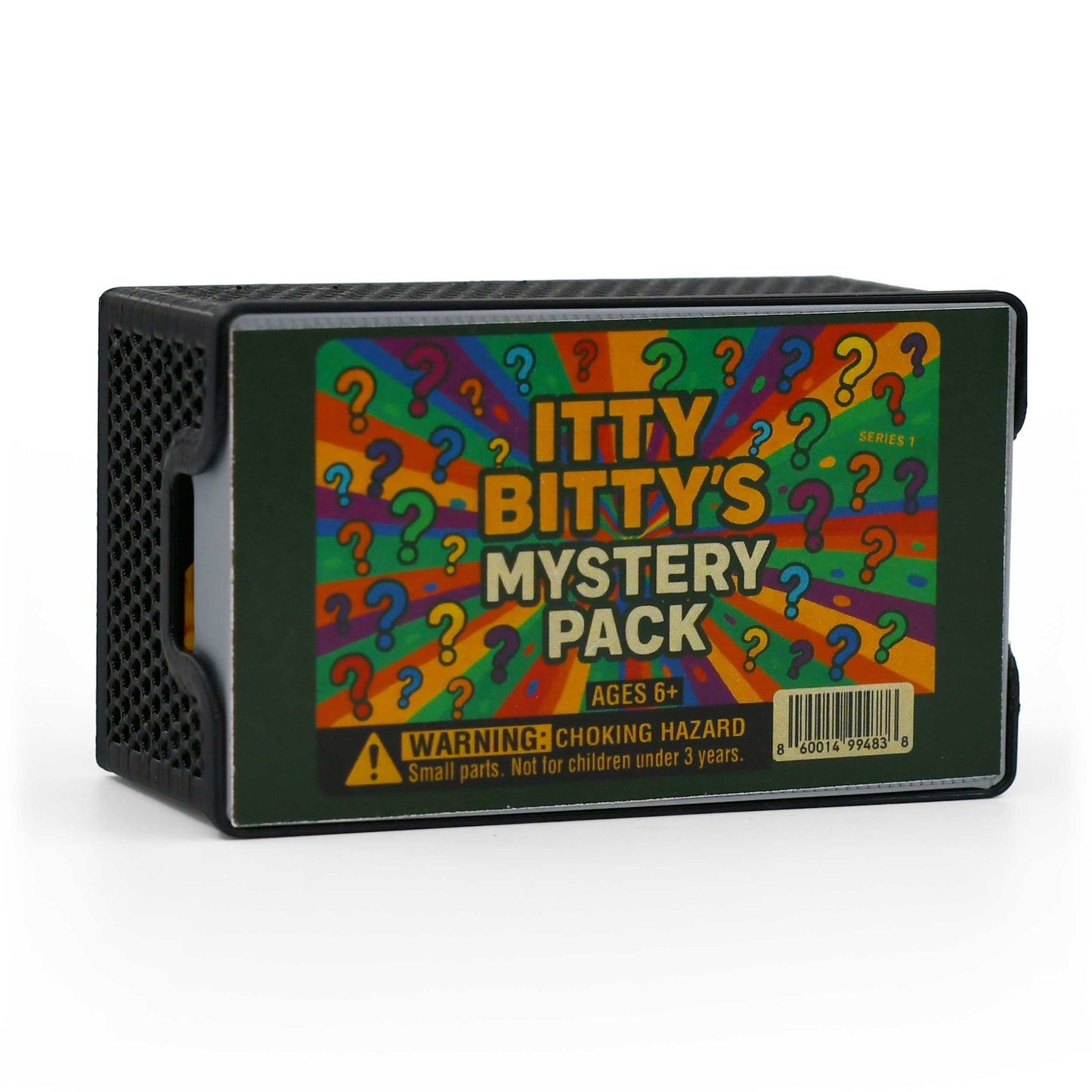 Itty Bitty's Mystery Pack | Case of 10 3D Printed Random Itty Bitty Figurines | Black Sheep Products LLC