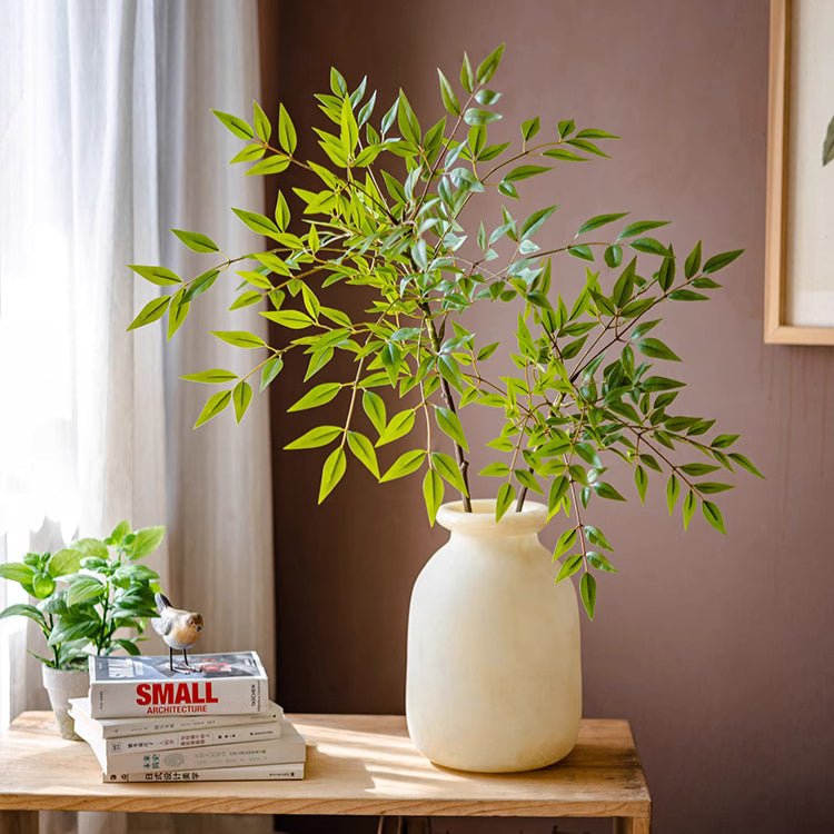 Green Nandina Leaf Stem