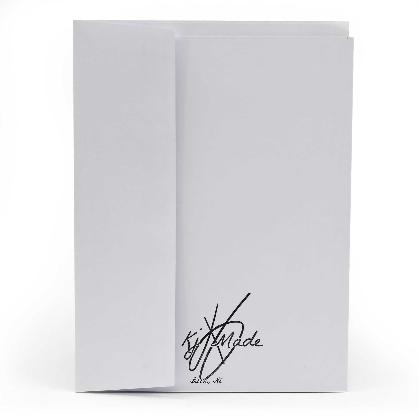 White Greeting Card | Multiple Designs | KJ Made