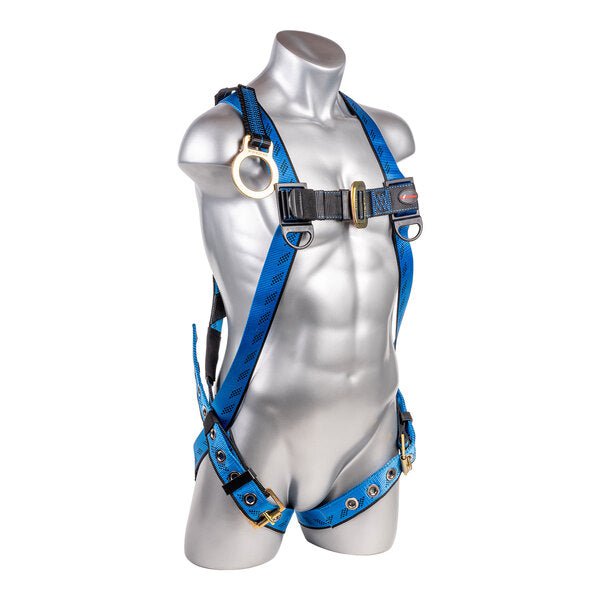 Kapture 3 Point Essential Full Body Harness - Dorsal D-Ring with 18" Ext O-Ring - Tongue Buckle Legs - All Sizes