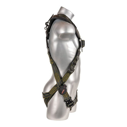 Kapture 5 Point Element Full Body Harness - Dorsal D-Ring - QC Chest & Legs - Shoulder Pads - Revolta Oil & Water Rep Webbing - All Sizes