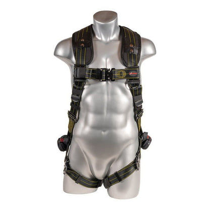 Kapture 5 Point Element Full Body Harness - Dorsal D-Ring - QC Chest & Legs - Shoulder Pads - Revolta Oil & Water Rep Webbing - All Sizes