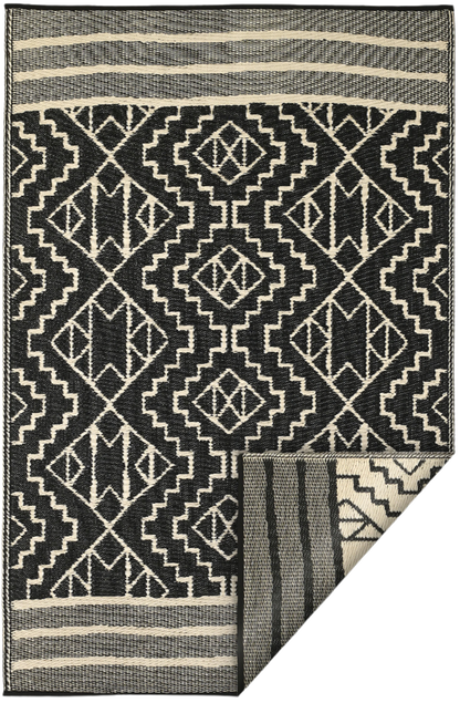 Kilimanjaro - Black Outdoor Rug for Patio