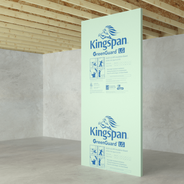 Kingspan GreenGuard GG25-LG XPS Insulation Board - Shiplap Edge - All Sizes