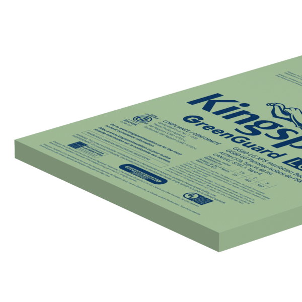 Kingspan GreenGuard GG60-LG XPS Insulation Board - 2in x 2ft x 8ft - (96 Boards)