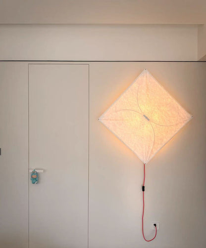 Kite Shaped Paper Wall Lamp