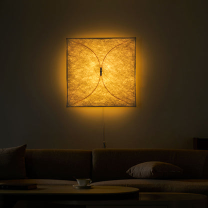 Kite Shaped Paper Wall Lamp