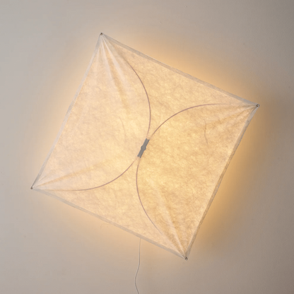 Kite Shaped Paper Wall Lamp