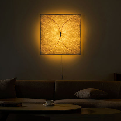 Kite Shaped Paper Wall Lamp