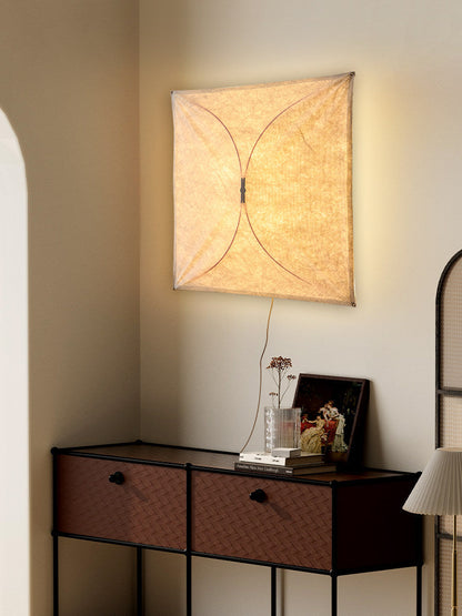 Kite Shaped Paper Wall Lamp