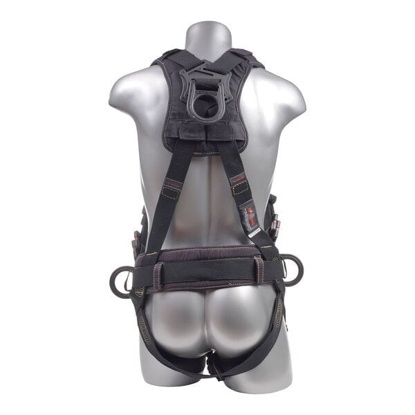 Kapture 5 Point Element Full Body Harness - Arc Flash Rated - 3 D-Rings - Mating Buckle Chest & Legs - Shoulder Pads & Waist Belt - All Sizes