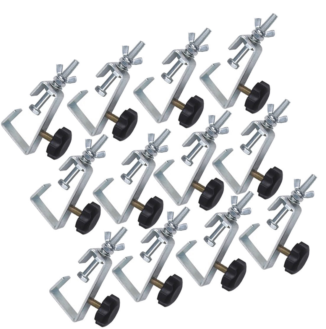 GRIFFIN - Crank Up Triangle Light Truss System - DJ Booth Trussing Stand Kit for Light Cans & Speakers - Pro Audio Lighting Stage Platform Package
