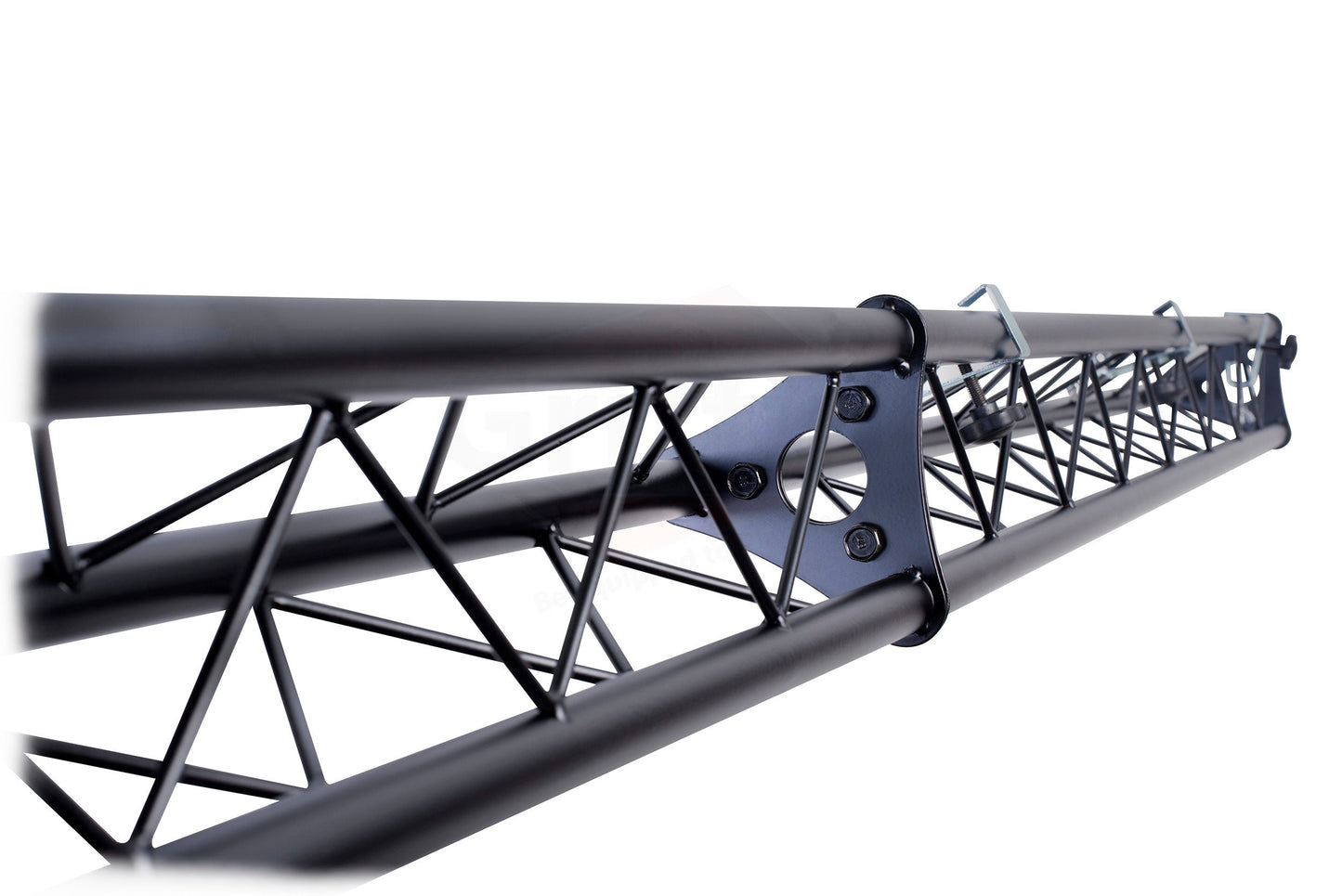 GRIFFIN - Crank Up Triangle Light Truss System - DJ Booth Trussing Stand Kit for Light Cans & Speakers - Pro Audio Lighting Stage Platform Package