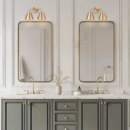 Loft Lantern Modern 2-Light Vanity Light