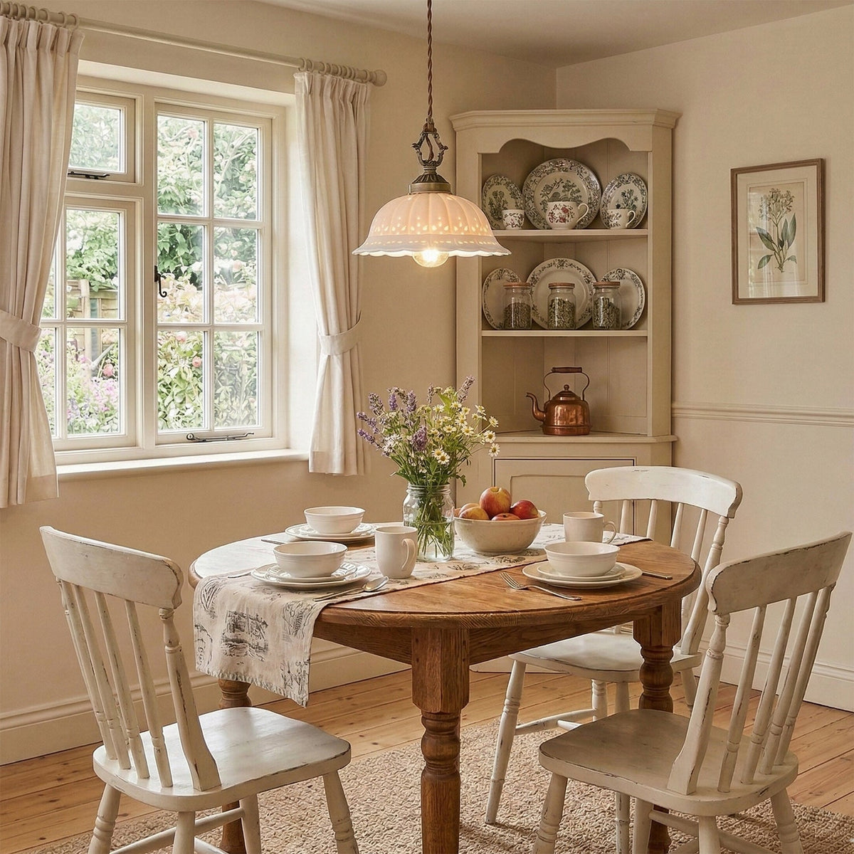 Lacelle Porcelain Pendant Lamp