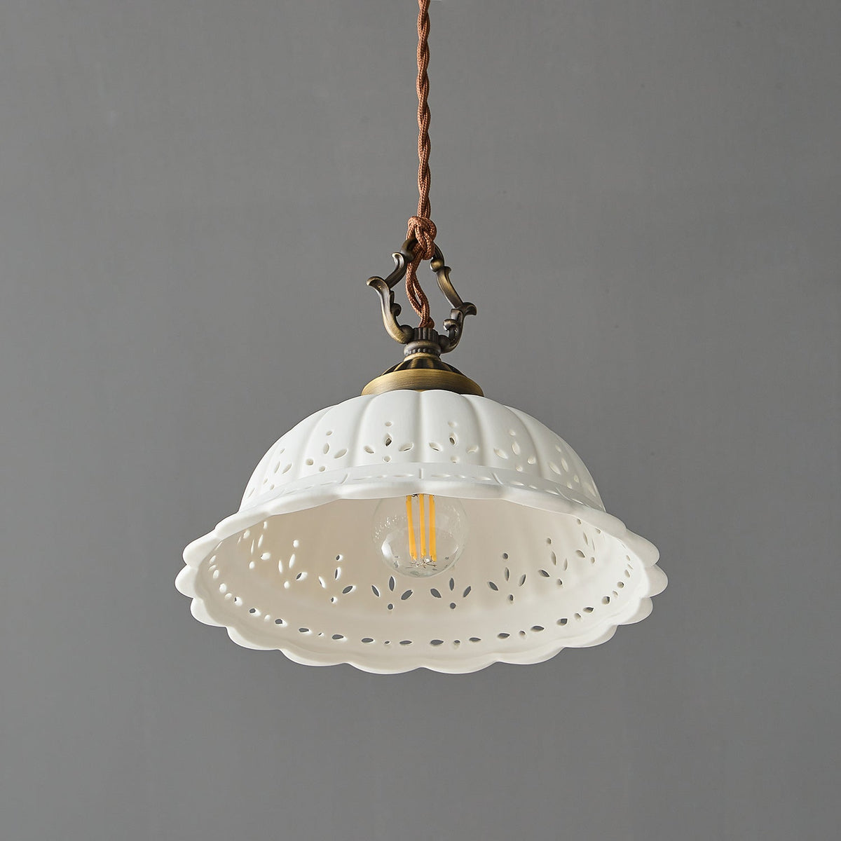 Lacelle Porcelain Pendant Lamp