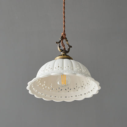 Lacelle Porcelain Pendant Lamp