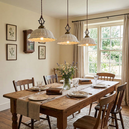 Lacelle Porcelain Pendant Lamp